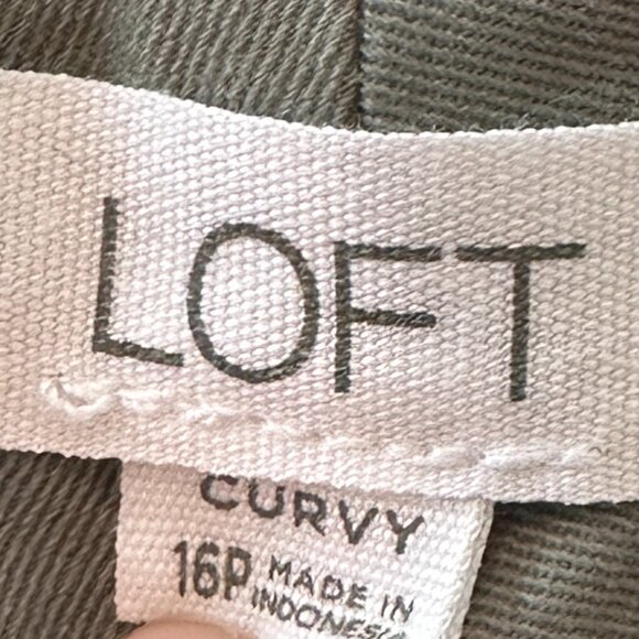 LOFT The Monroe Slim - Curvy - Green - 16P LOFT - Picture 4 of 5